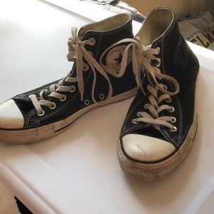 High Top Black Converse